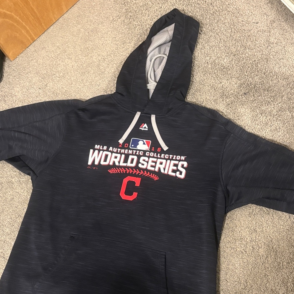 Majestic World Series Navy Hoodie